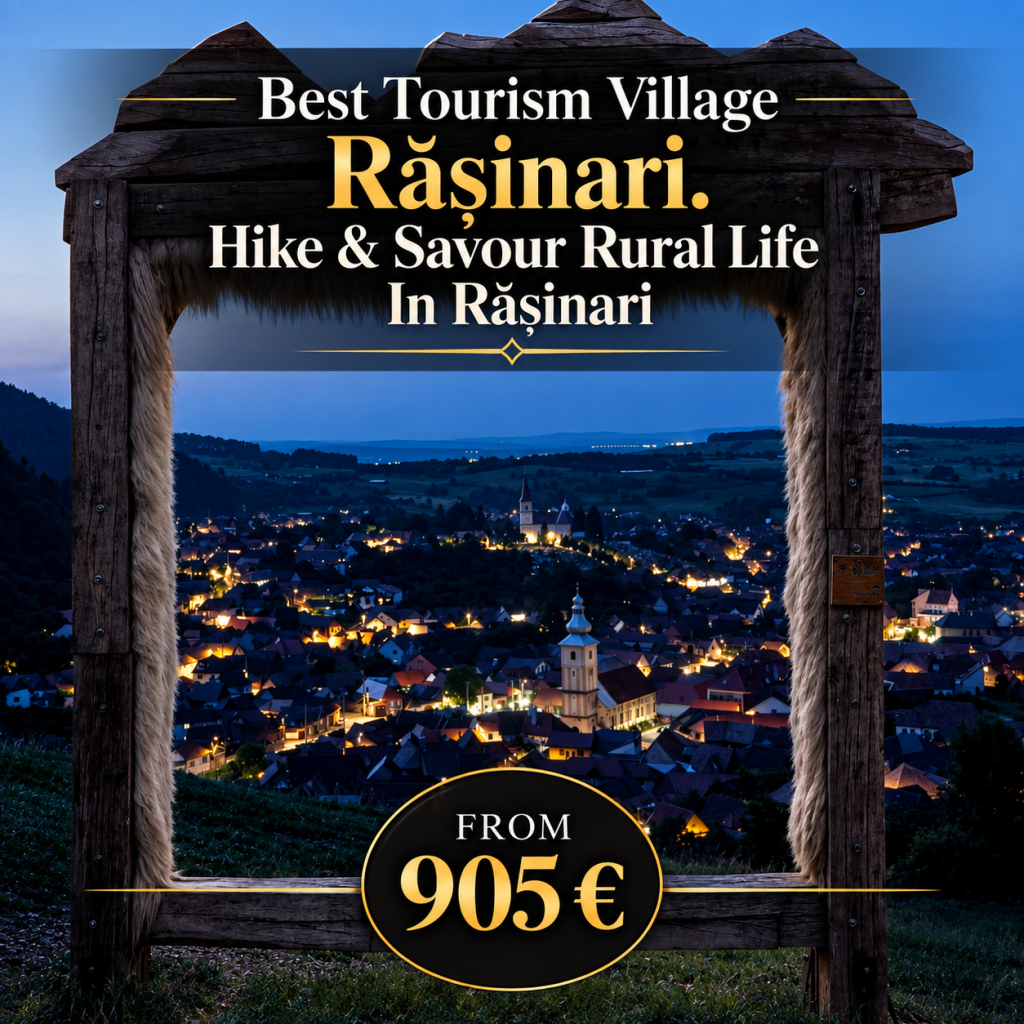 Best Tourism Village Rasinari. Hike & Savour Rural Life In Rășinari