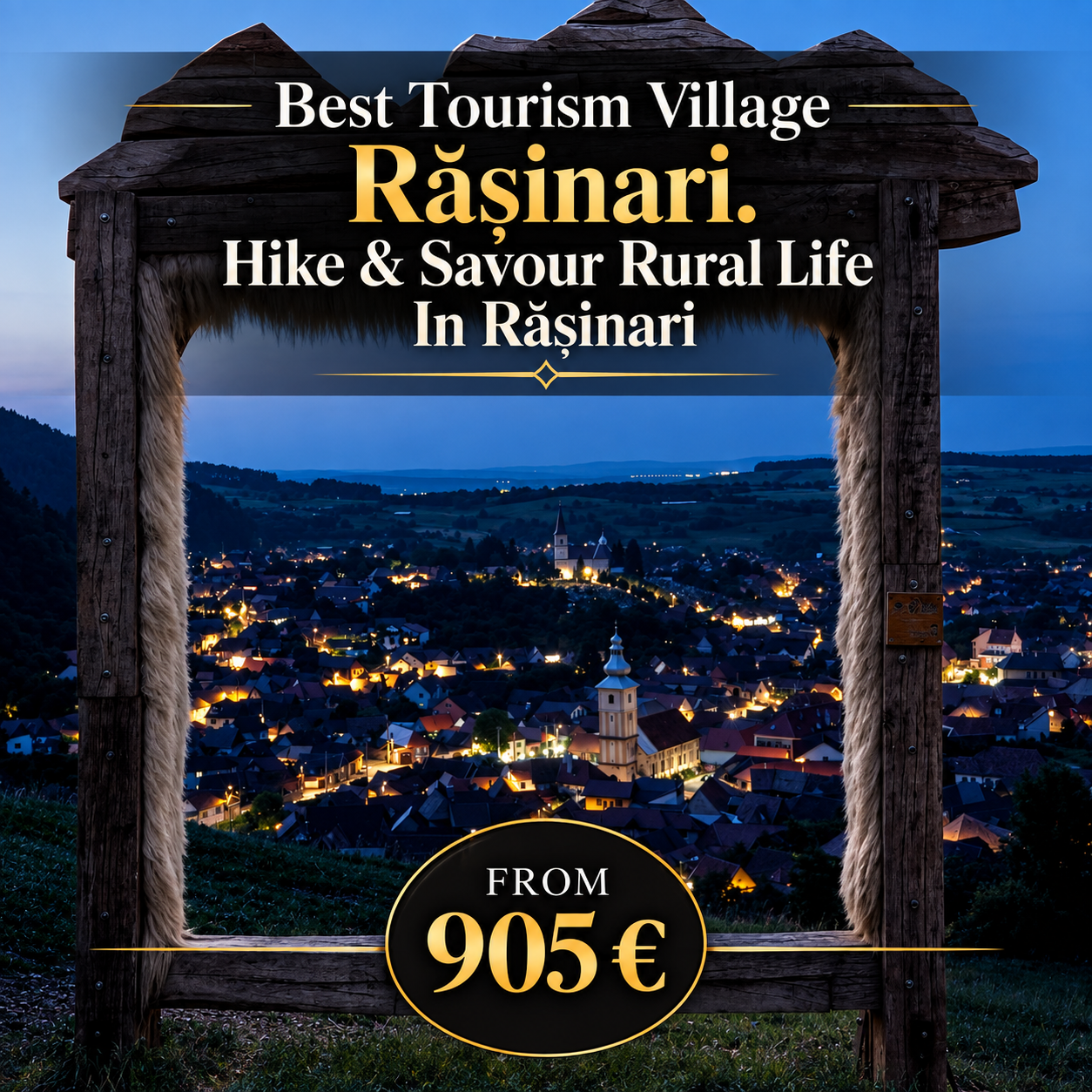 Best Tourism Village Rasinari. Hike & Savour Rural Life in Rășinari