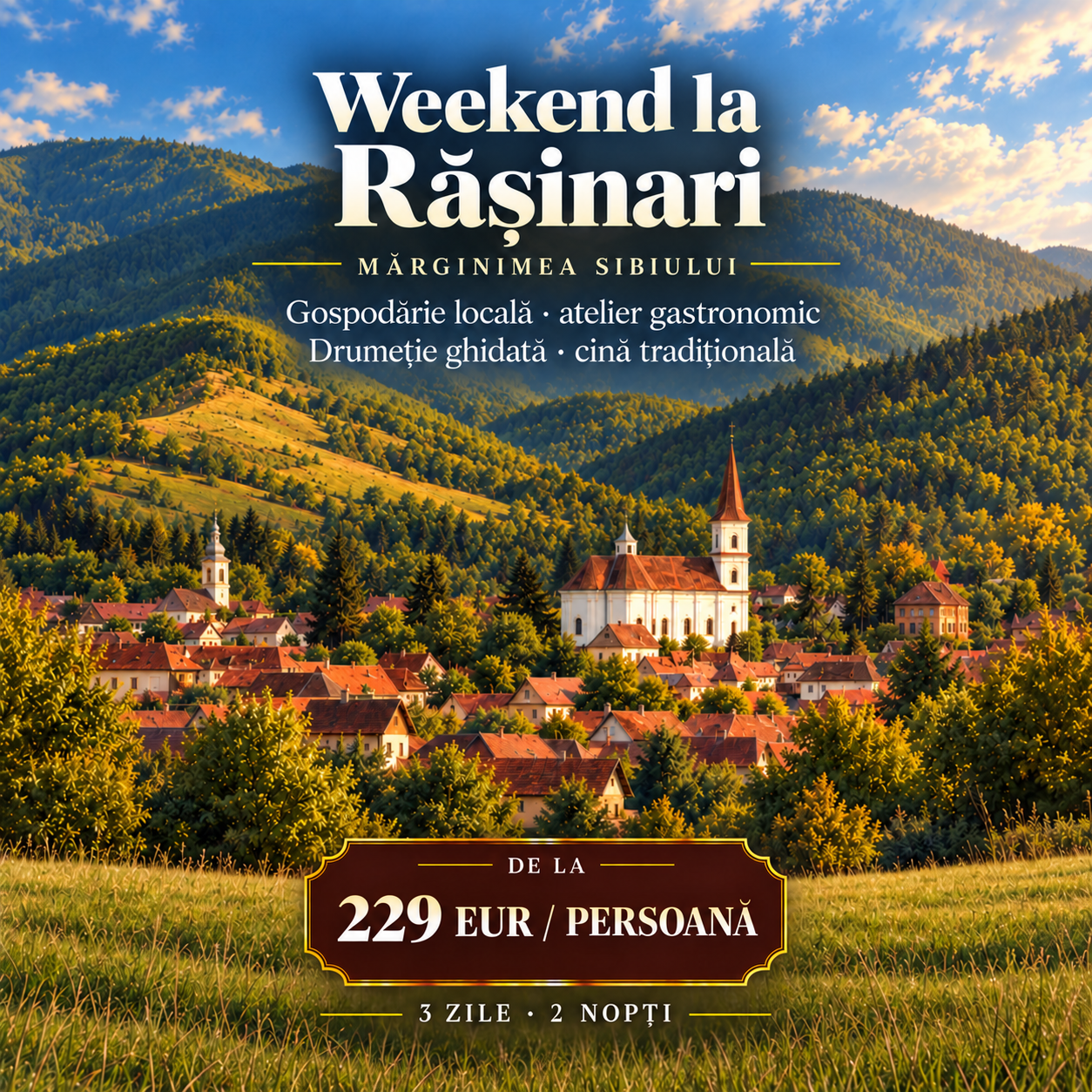 Weekend în Mărginimea Sibiului — Rășinari